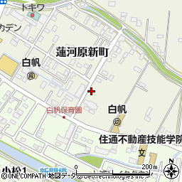 茨城県土浦市蓮河原新町9-8周辺の地図