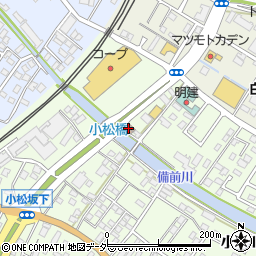 土浦小松郵便局 ＡＴＭ周辺の地図