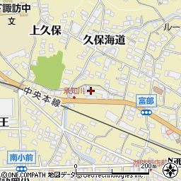 長野県諏訪郡下諏訪町6082周辺の地図