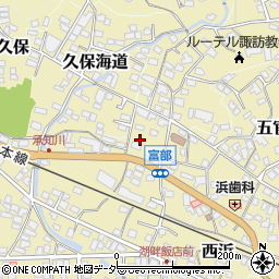 長野県諏訪郡下諏訪町6255周辺の地図