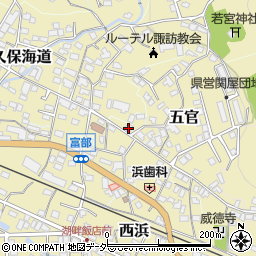 長野県諏訪郡下諏訪町6638周辺の地図