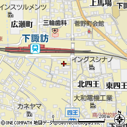 長野県諏訪郡下諏訪町5286周辺の地図