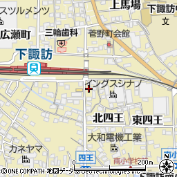 長野県諏訪郡下諏訪町5224周辺の地図