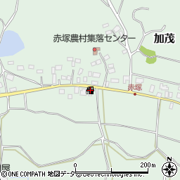 茨城県かすみがうら市加茂3150周辺の地図
