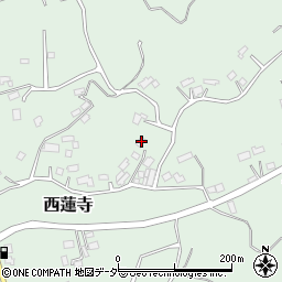 茨城県行方市西蓮寺612周辺の地図