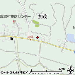 茨城県かすみがうら市加茂3327周辺の地図