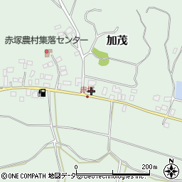 茨城県かすみがうら市加茂3329周辺の地図