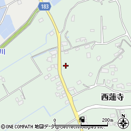 茨城県行方市西蓮寺642周辺の地図