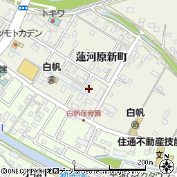 茨城県土浦市蓮河原新町7-9周辺の地図