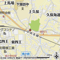 長野県諏訪郡下諏訪町5605-8周辺の地図