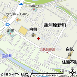 茨城県土浦市蓮河原新町8-27周辺の地図