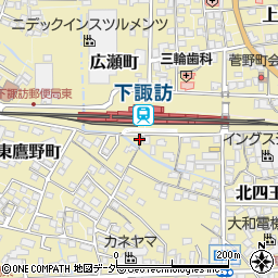 長野県諏訪郡下諏訪町5333周辺の地図