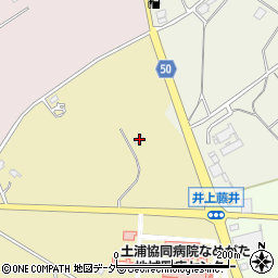 茨城県行方市井上藤井87周辺の地図