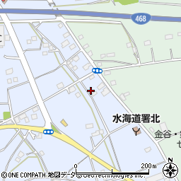 茨城県常総市大生郷町2864-3周辺の地図