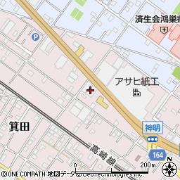 箕田産業株式会社周辺の地図