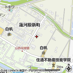 茨城県土浦市蓮河原新町9-9周辺の地図