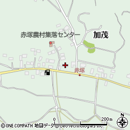 茨城県かすみがうら市加茂3334周辺の地図