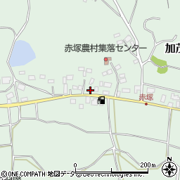 茨城県かすみがうら市加茂3346周辺の地図