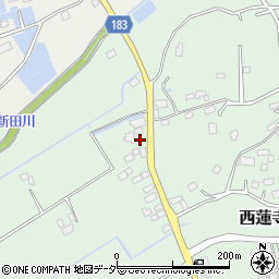 茨城県行方市西蓮寺19周辺の地図