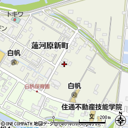 茨城県土浦市蓮河原新町9周辺の地図