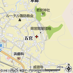 長野県諏訪郡下諏訪町6666周辺の地図