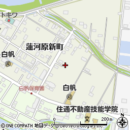 茨城県土浦市蓮河原新町9-10周辺の地図