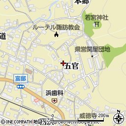 長野県諏訪郡下諏訪町6631周辺の地図
