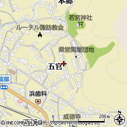 長野県諏訪郡下諏訪町6666-11周辺の地図