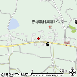 茨城県かすみがうら市加茂3352周辺の地図