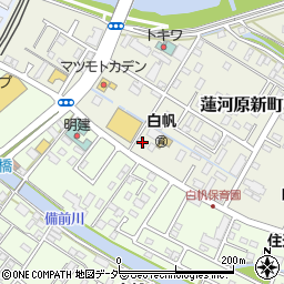 茨城県土浦市蓮河原新町8-32周辺の地図
