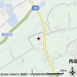 茨城県行方市西蓮寺20周辺の地図