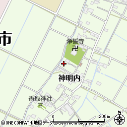 埼玉県幸手市神明内1465周辺の地図