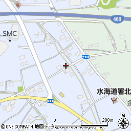 茨城県常総市大生郷町2849周辺の地図