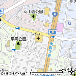 バロー米松店周辺の地図