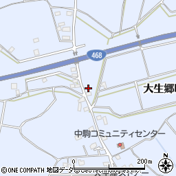 茨城県常総市大生郷町3542周辺の地図