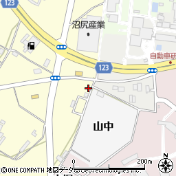 茨城県つくば市面野井166-3周辺の地図