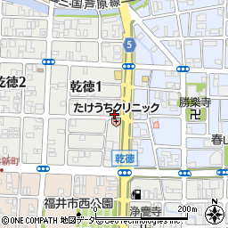 はんこ屋さん２１　福井店周辺の地図