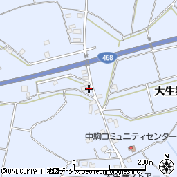 茨城県常総市大生郷町3580周辺の地図