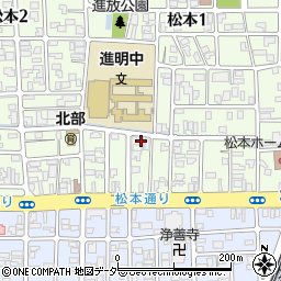 福井新聞宝永販売店周辺の地図