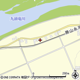 福井県勝山市鹿谷町保田出村86周辺の地図