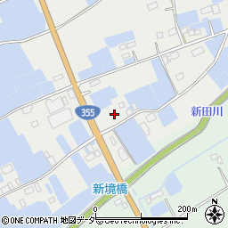 茨城県行方市手賀1486周辺の地図