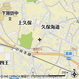 長野県諏訪郡下諏訪町5718周辺の地図