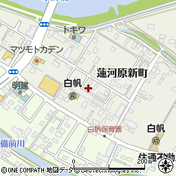 茨城県土浦市蓮河原新町7-3周辺の地図