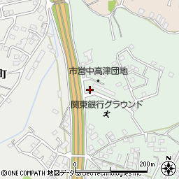 茨城県土浦市中高津2丁目18-44周辺の地図