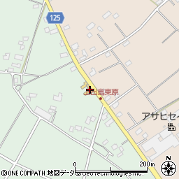 ヤマザキＹショップ坂東野本店周辺の地図