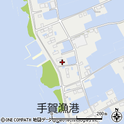 茨城県行方市手賀1316周辺の地図