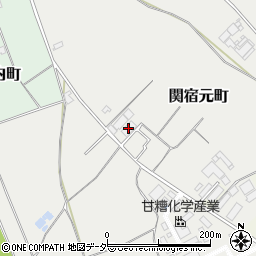西兼化学工業　野田第二事業所周辺の地図