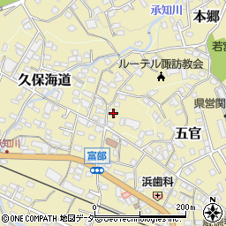 長野県諏訪郡下諏訪町6582周辺の地図