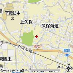 長野県諏訪郡下諏訪町5722-9周辺の地図