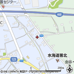 茨城県常総市大生郷町2863周辺の地図